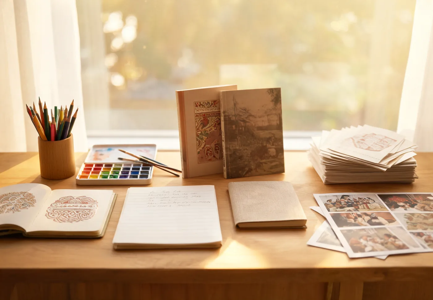 Cultural enrichment materials for student learning and creative development.
